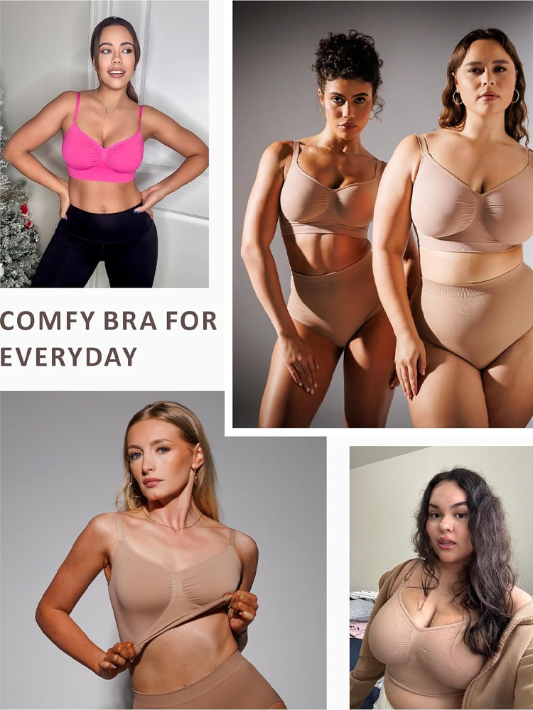 Yoga Wireless Gathered Bra