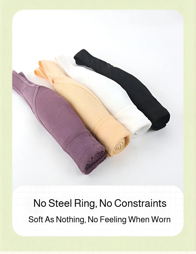 Woman wearing comfortable nahtlos BH