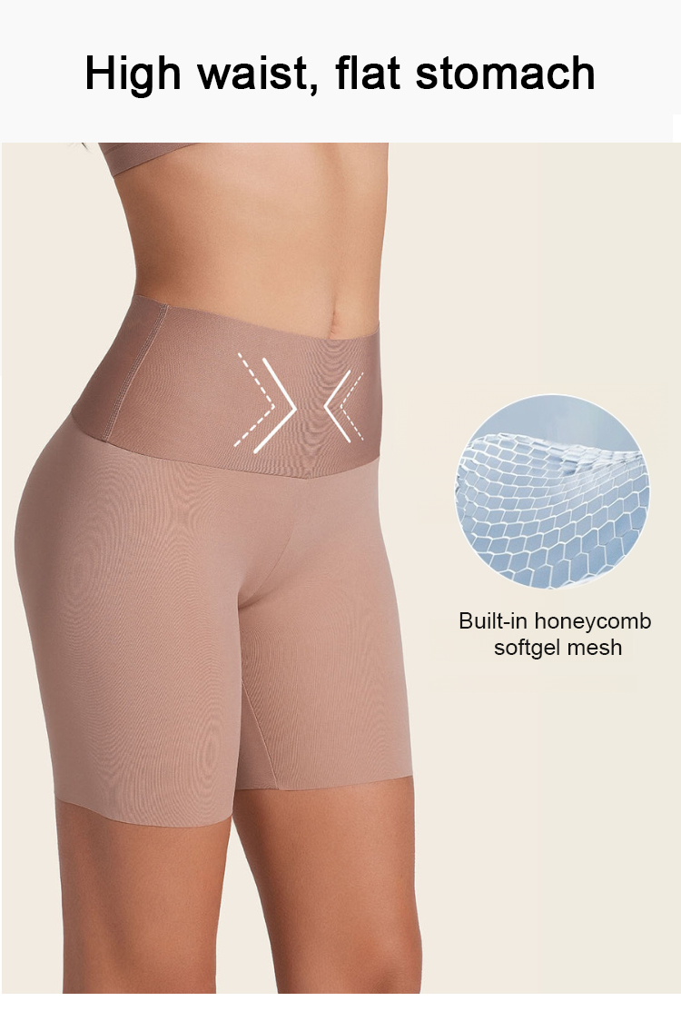 Women exercising in seamless hip-lifting pants