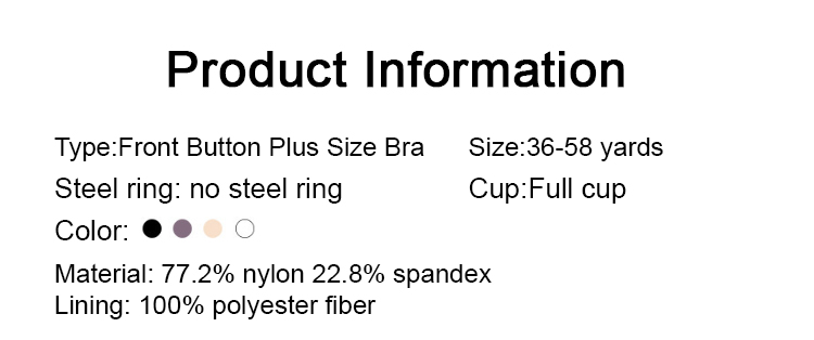 Easy Closure Front Button Bra on Woman