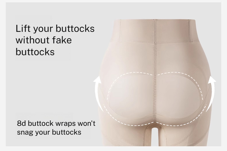 Highwaisted slimming pants side profile