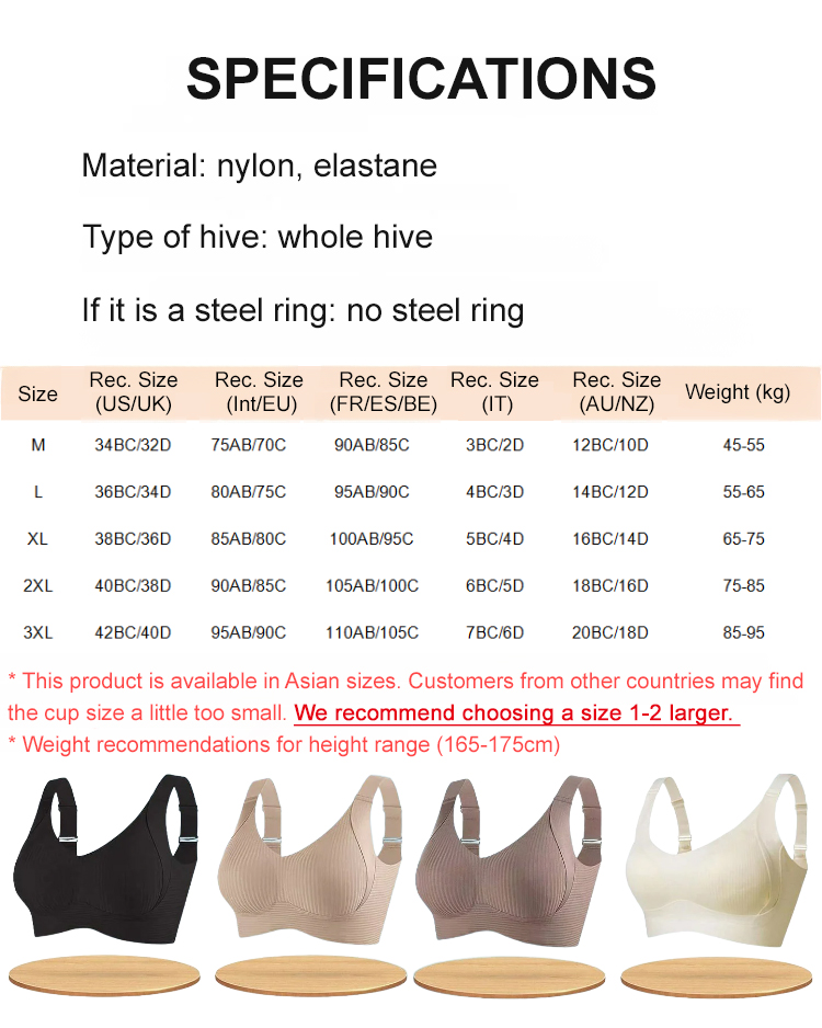 Supportive Plus Size Bra - Say Goodbye to Sagging