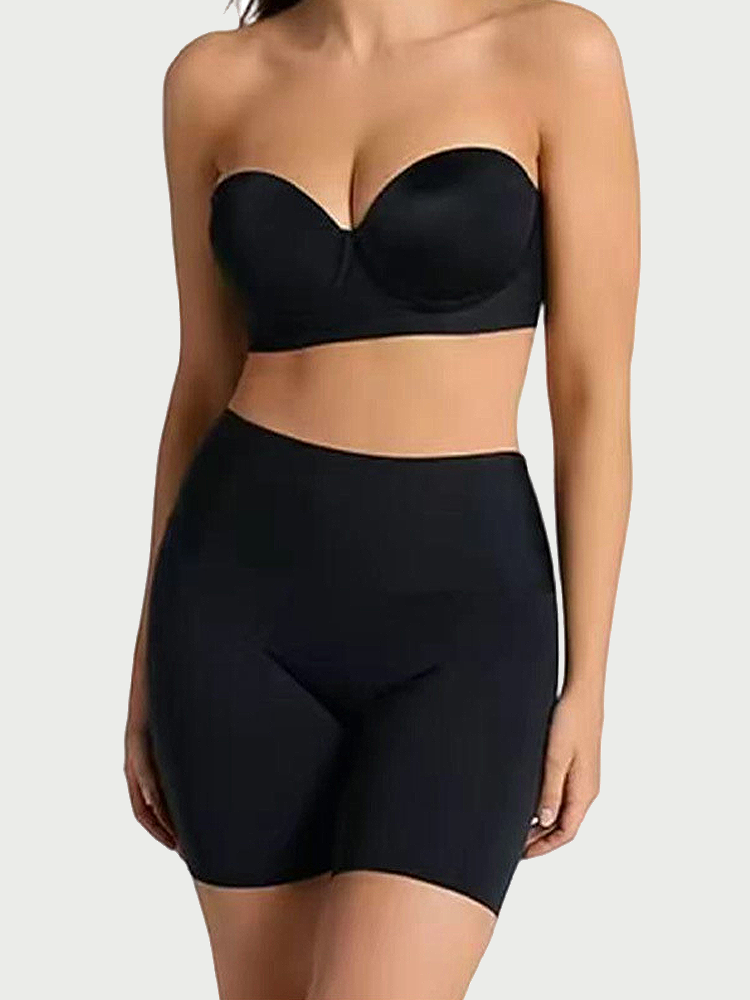 High-waisted, tummy-controlling, nude-feeling, seamless hip-lifting pants