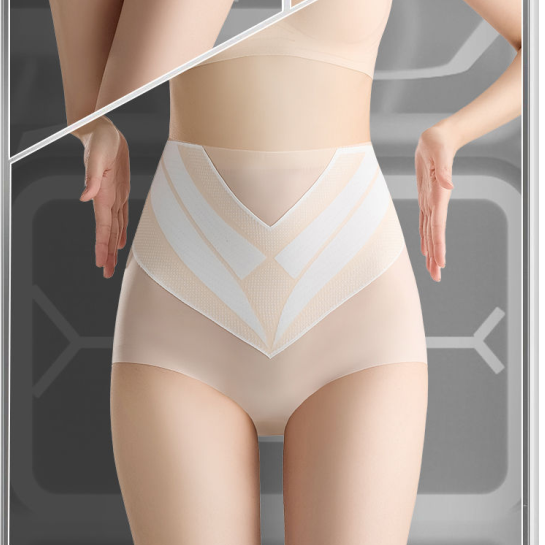 Non-marking high-waisted 7A anti-bacterial tummy-tucking pants