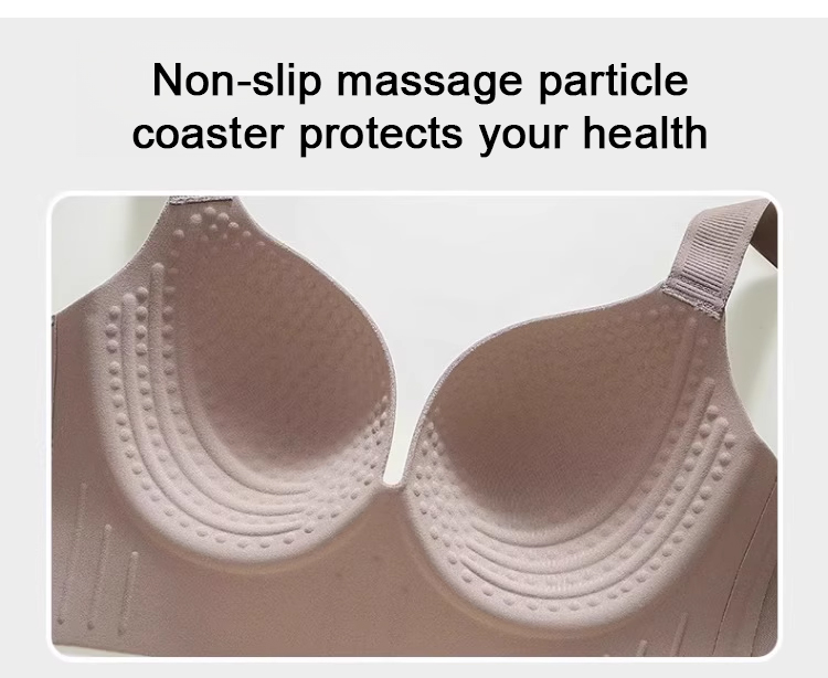 Supportive bra with natural lift