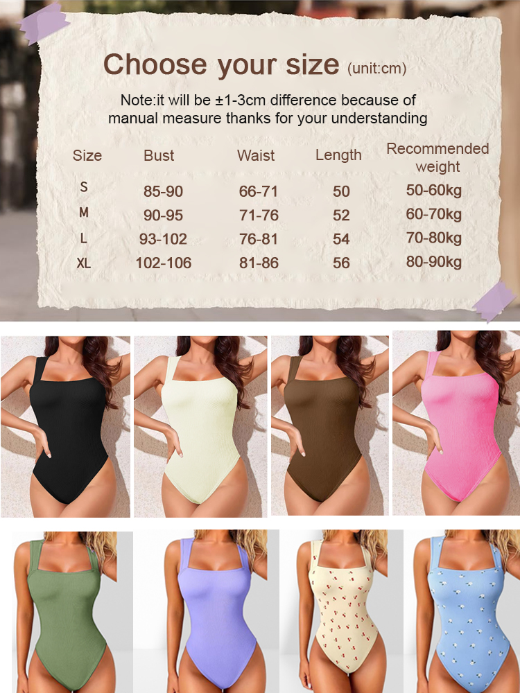 [50 - 90kg Fit] Instantly Slim 10kg! Ribbed Shapewear for Date, Gym, Office & Beach