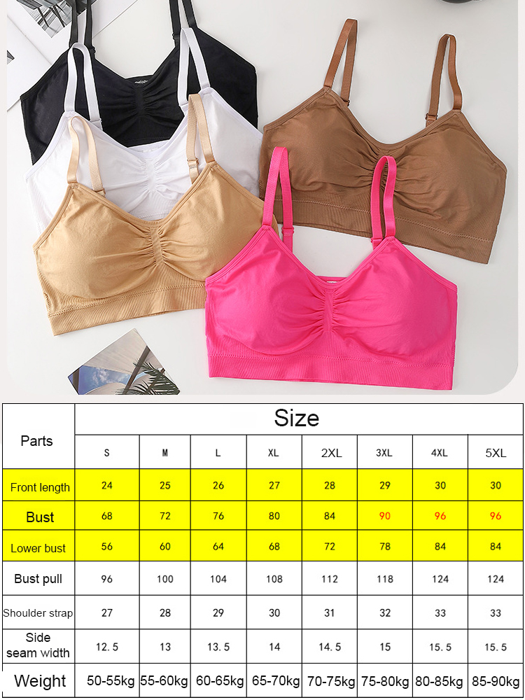 Yoga Wireless Gathered Bra