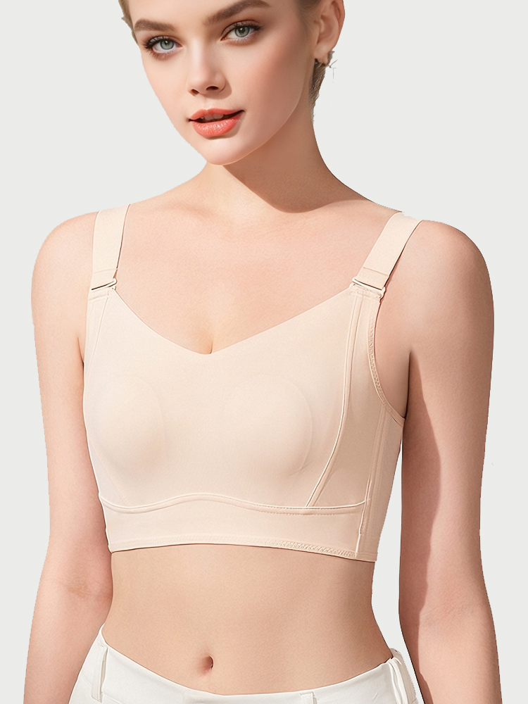 [Breast Minimizing] Non-marking skin-friendly push-up bra