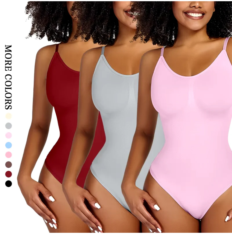 Fashion-forward body-shaping jumpsuit by Skims