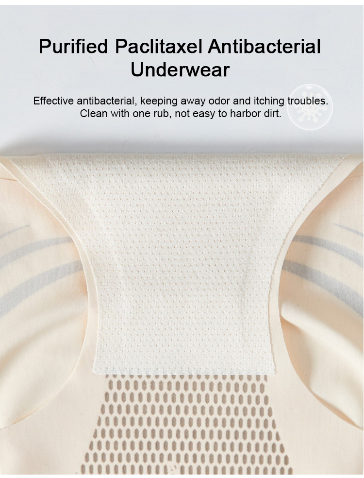 Antibacterial and breathable shaping underwear
