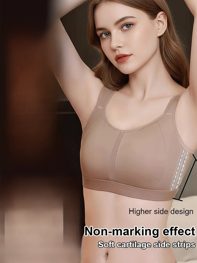 [For Large Busts] Slimming and Shock-Absorbing Lightweight Sports Bra