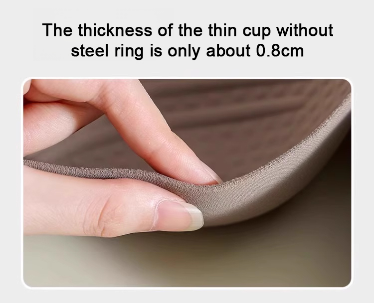 Wire-Free Sag-Proof Bra adjustable straps