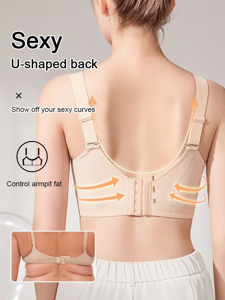 [Breast Minimizing] Non-marking skin-friendly push-up bra