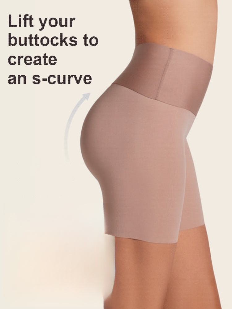 High-waisted, tummy-controlling, nude-feeling, seamless hip-lifting pants