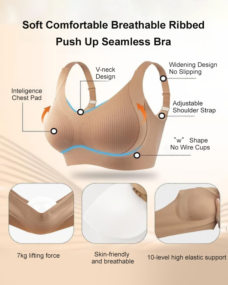 Supportive Plus Size Bra - Say Goodbye to Sagging