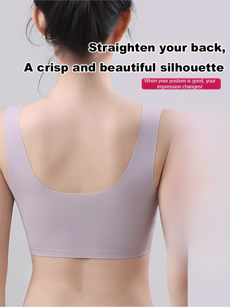 Letter shoulder strap seamless underwear