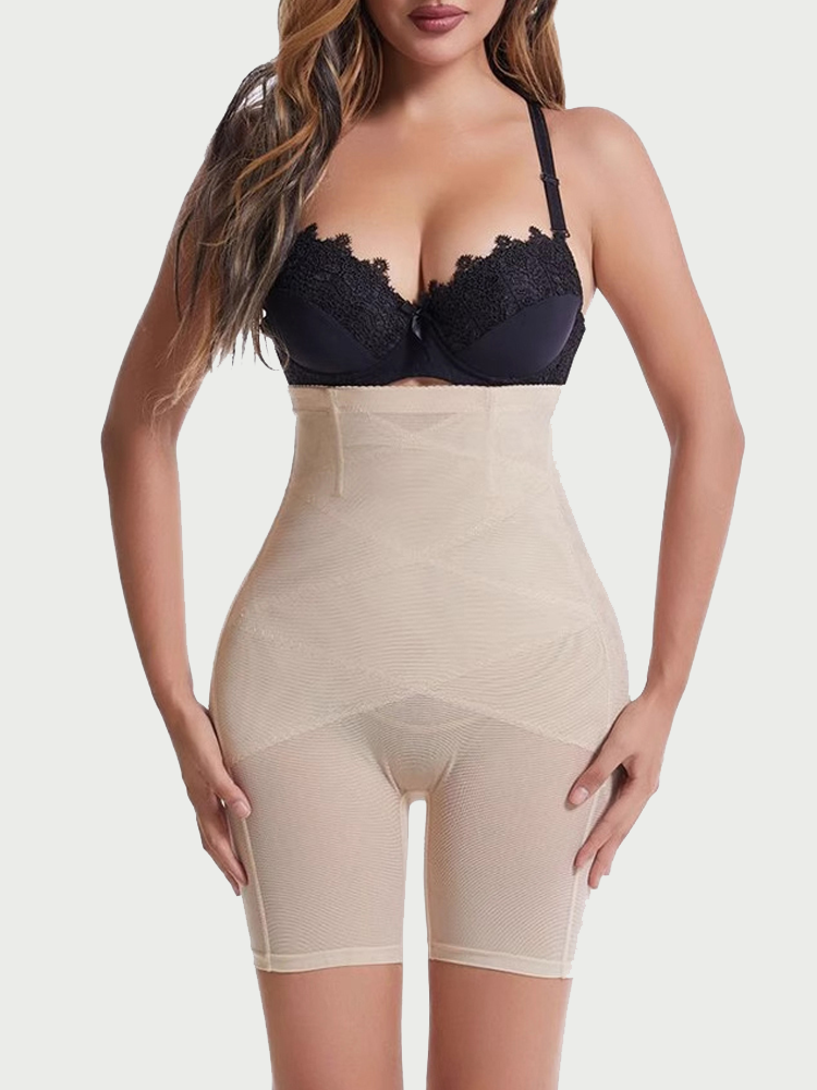 Highwaisted tummytucking pants Slimming safety body pants