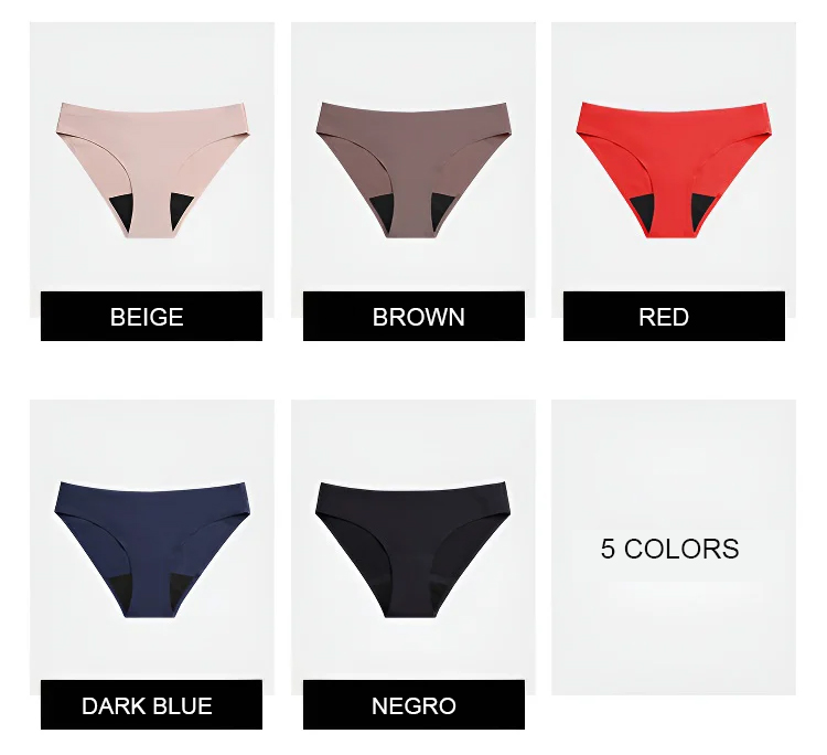 Women's leakproof physiological pants with pelvic support