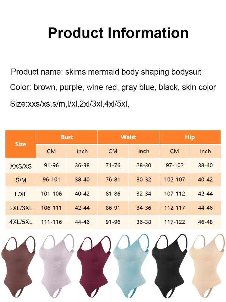 Skims series mermaid body-shaping jumpsuit