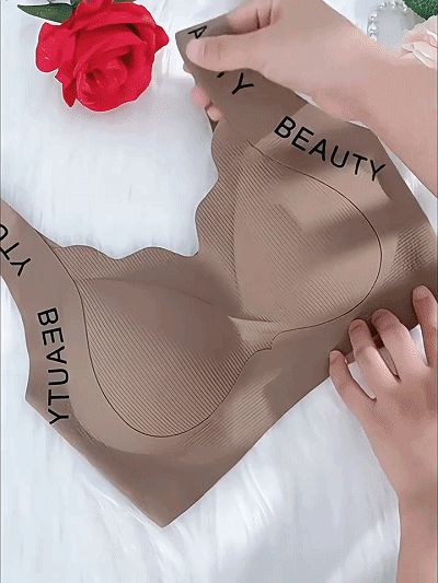 Letter shoulder strap seamless underwear