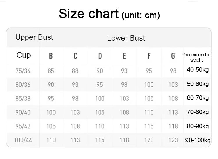 Comfortable wireless bra close-up