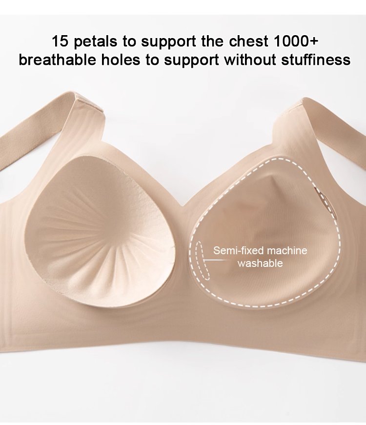 Minimizer bra with instant lift effect
