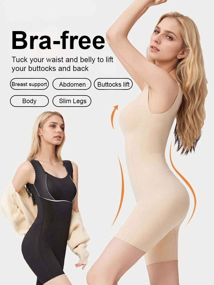 [Full body shaping] Seamless slimming one-piece body shaper