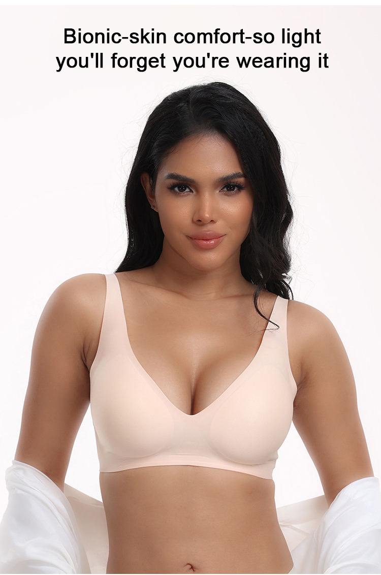 Soft and stretchy seamless bra material