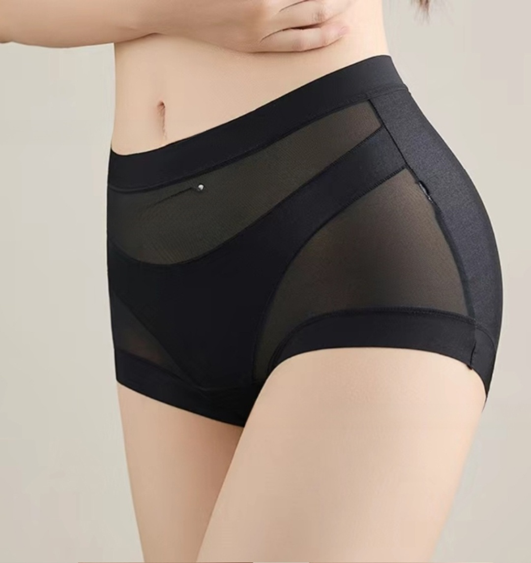 Double-Layer Slimming Lace Seamless Shapewear Panties