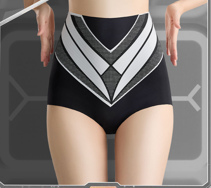 Non-marking high-waisted 7A anti-bacterial tummy-tucking pants