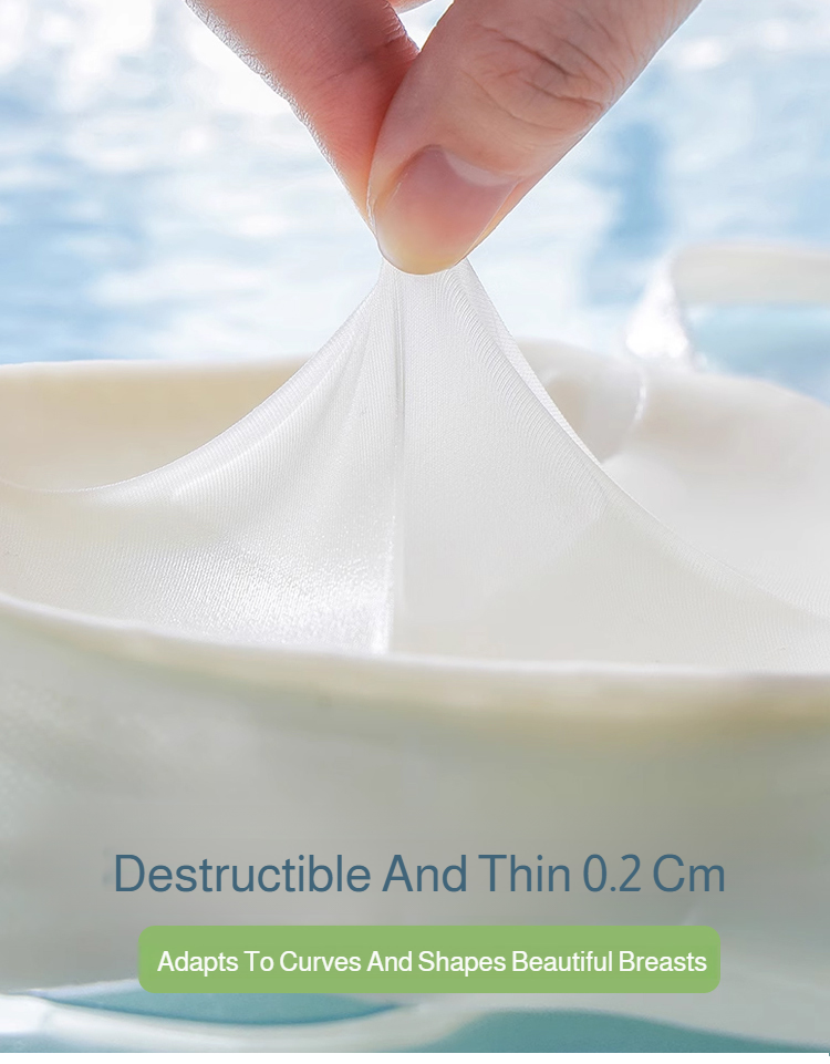 Lightweight nude bra with unique back design