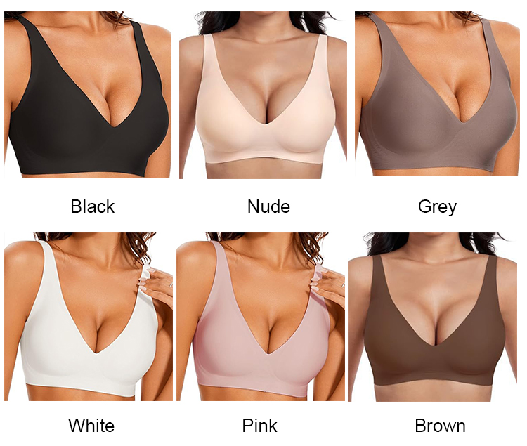 Everyday support seamless full cup bra