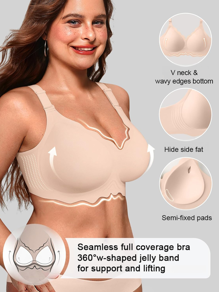 Women's wireless seamless bras