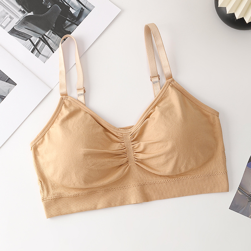 Yoga Wireless Gathered Bra