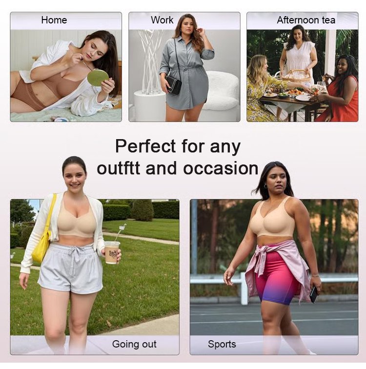 Supportive everyday bra for women