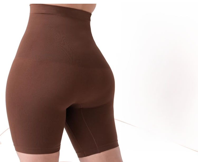 Tummy control boxer shorts for women high waist design