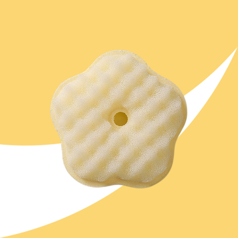 Double-Sided Suction Cup Non-Greasy Dish Sponge