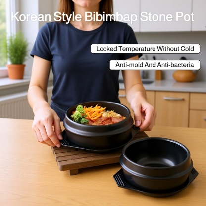 Stone Pot for Bibimbap 