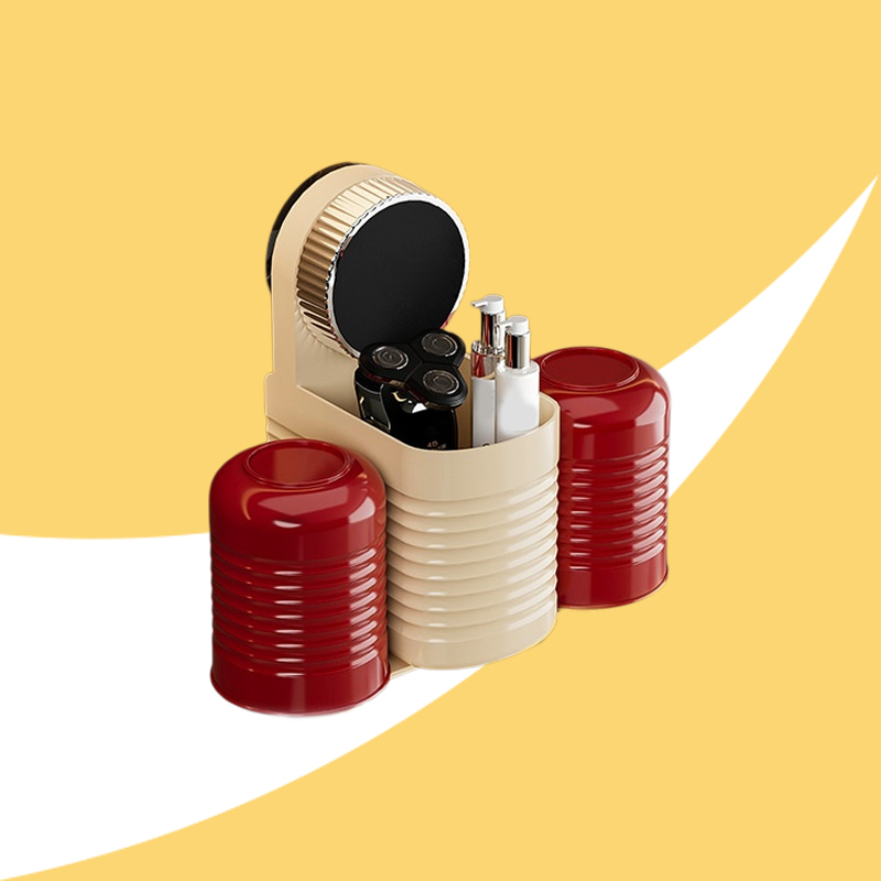 Suction Cup Toothbrush Holder Rack