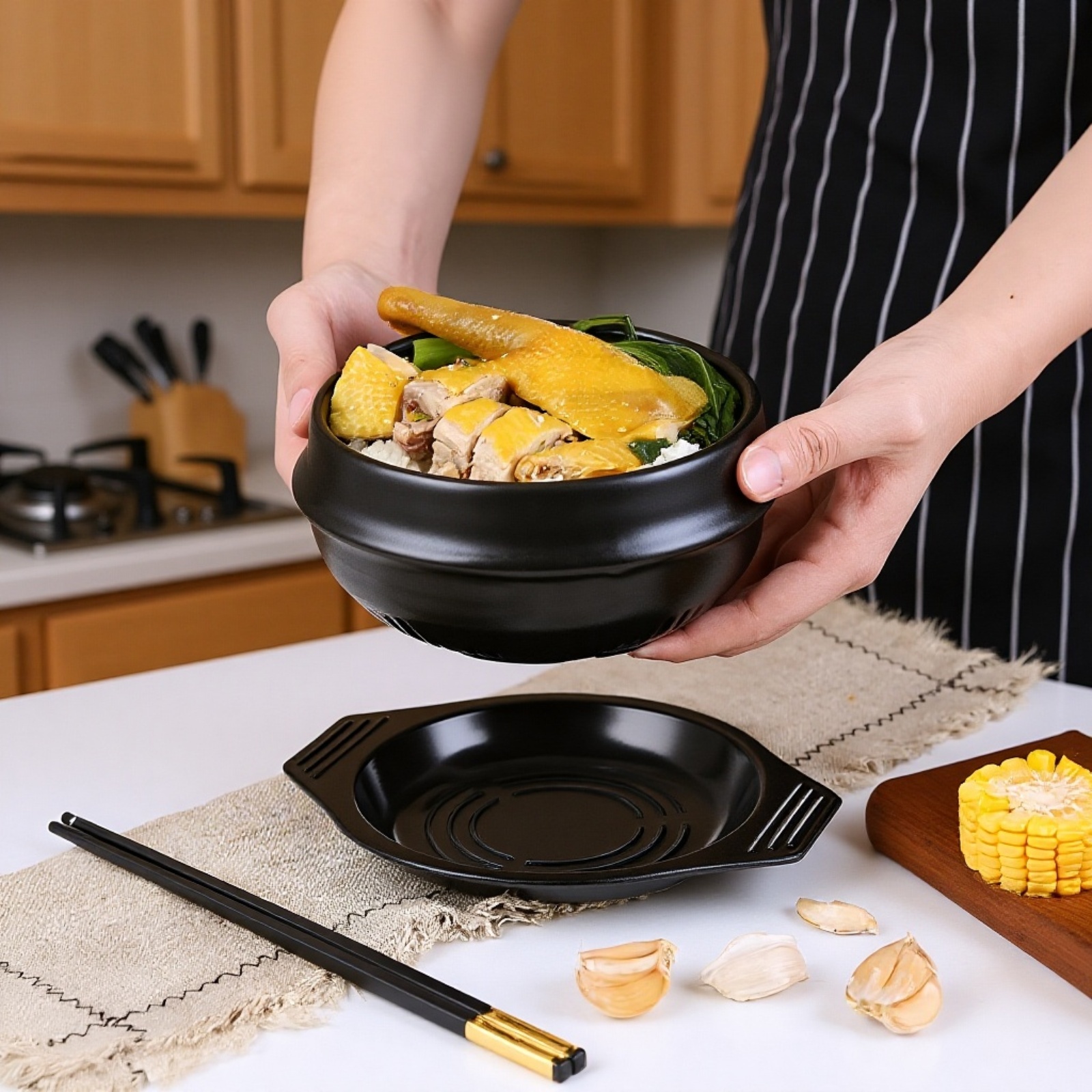 Stone Pot for Bibimbap 