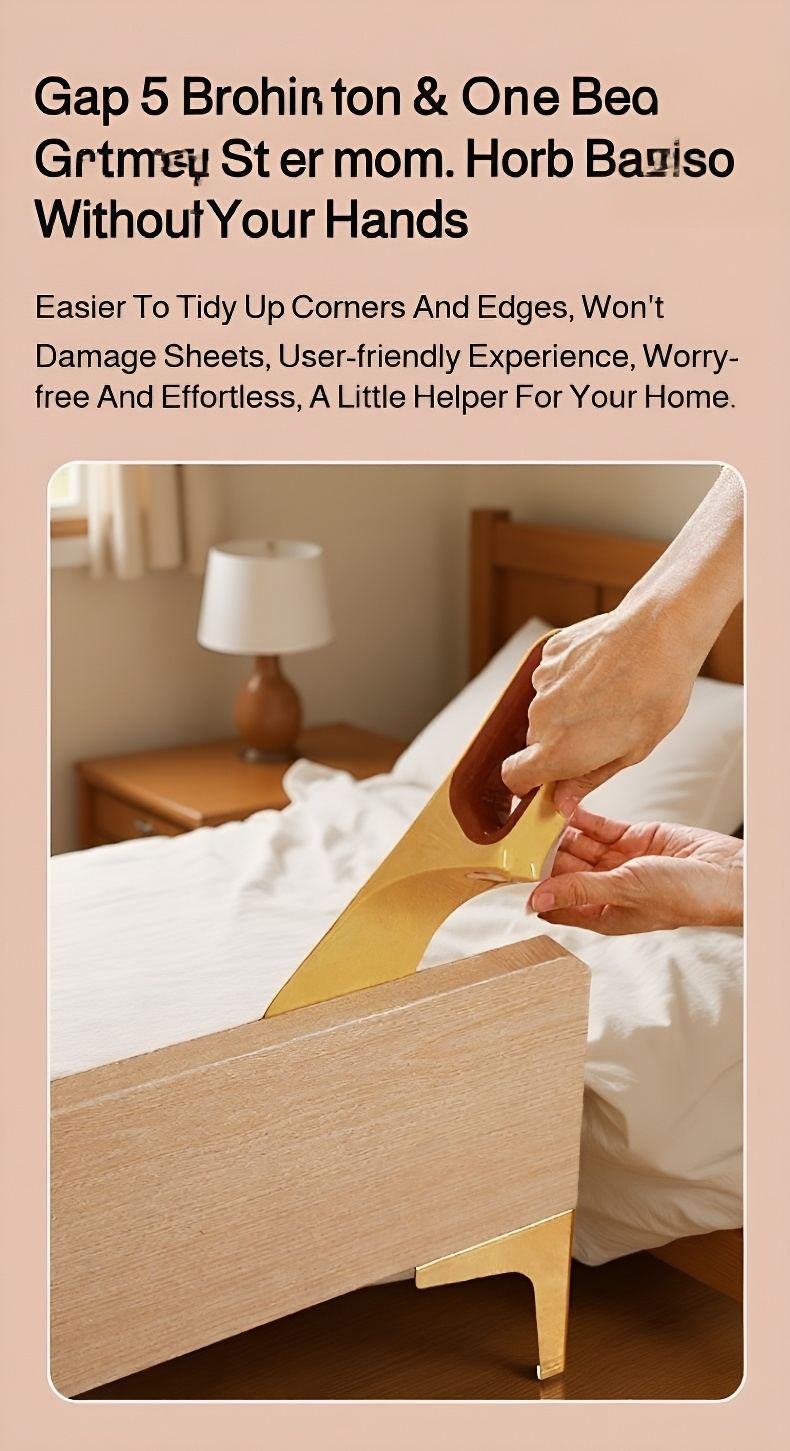 Bedroom with mattress riser for improved airflow