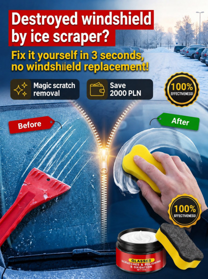 Automotive Glass Polishing Scratch Repair Paste