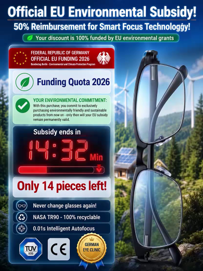 【MIT & U-Miami Co-Developed Masterpiece】1-Sec Auto-Focus Smart Glasses | COLTS Labs Certified • Blue Light & UV Photochromic | Aerospace Titanium • Buy 1 Get 1 Free✨