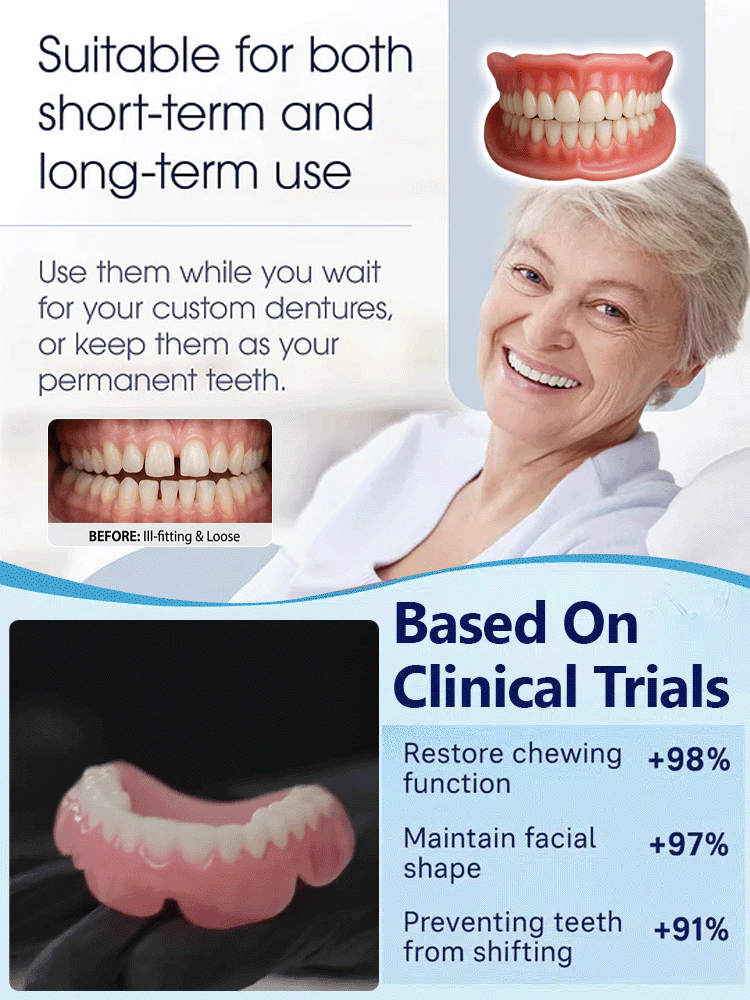 UK's #1 Custom Silicone Veneers 🦷 Boil & Bite, Eat Anything! Dentist-Free 🥇