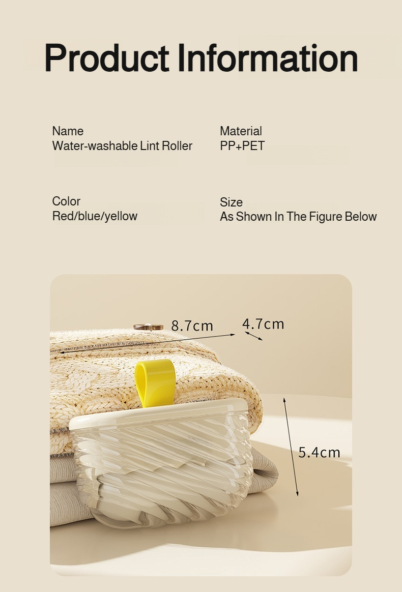 Pet hair remover roller for daily use