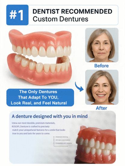 UK's #1 Custom Silicone Veneers 🦷 Boil & Bite, Eat Anything! Dentist-Free 🥇