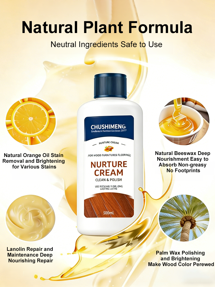 ✨【Skip the Refinishing Bill】Natural Beeswax Wood Restorer | Bring Dull Floors & Furniture Back to Life✨