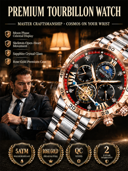 High-end tourbillon watch