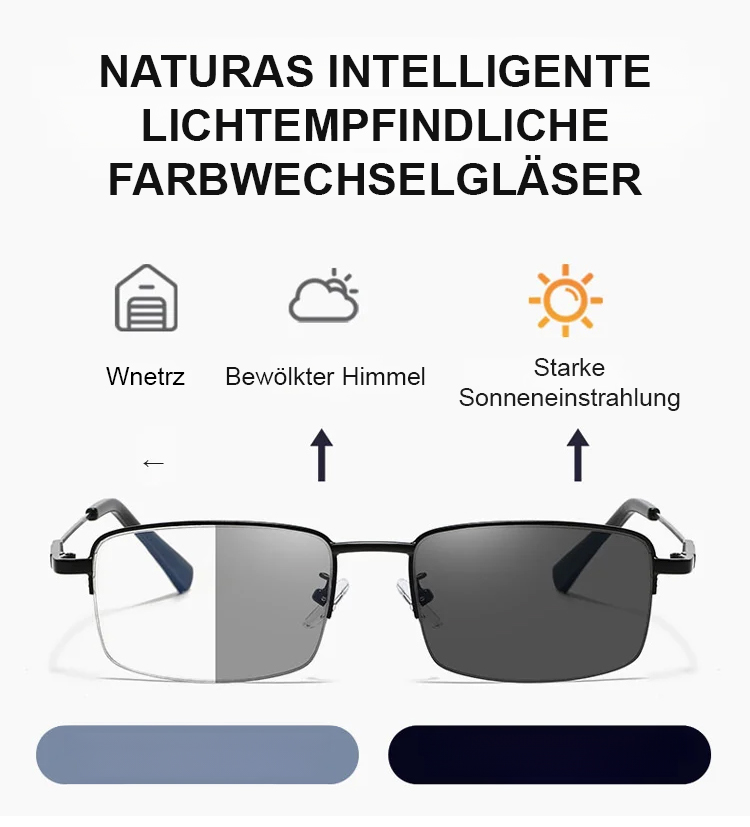 Kristallklare Gläser mit Autofokus-Technologie