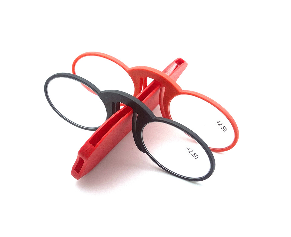 Europäische Clip-on Lesebrille für Alterssichtigkeit Nahaufnahme